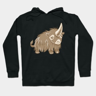 Woolly Rhino (Elasmotherium) On His Own Hoodie